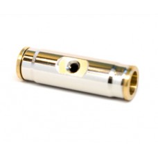  Brass Slip Lock Straight Connector with Single Nozzle Inlet for 3/8 (Ø9.52mm) Tubing 